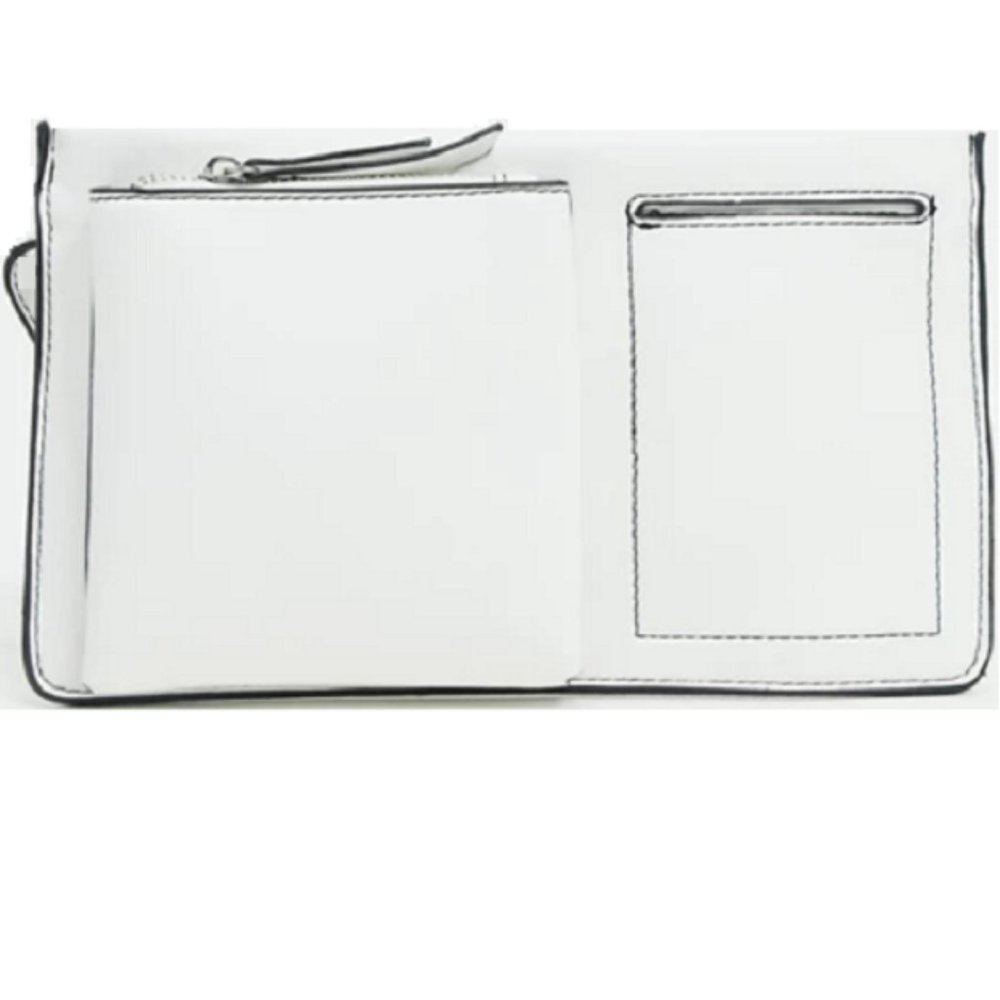 ASOS DESIGN Flat Bum Bag Pocket Detail, Shoulder